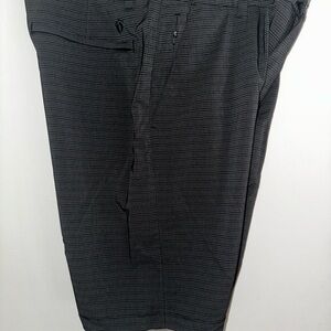 Hang Ten Gray Striped Men's Flat Front Shorts